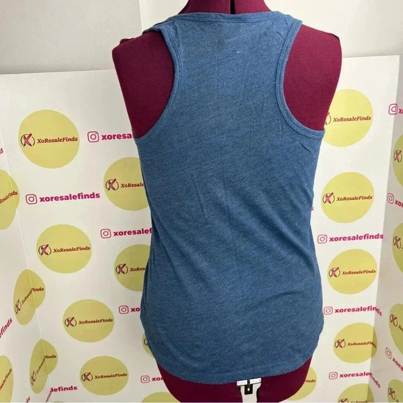 Los Angeles Dodgers LA Logo Tank Top ROYAL - Picture 3 of 5